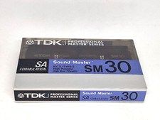 TDK SA SOUND MASTER SM 30  Blank Audio  Cassette Tape (Sealed) NEW