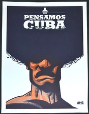 10 Original Cuban Posters"PENSANDO CUBA PORTFOLIO"Only 40 made.SIGNED!Very rare!