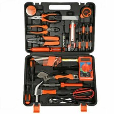 35pc Electrician's Screwdriver Wrench Bag Kit Tools Home Commercial Electric Set
