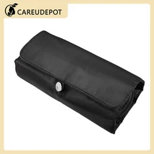 1Pcs Portable Travel Makeup Bag Cosmetics Storage Bag Organizer Waterproof Black
