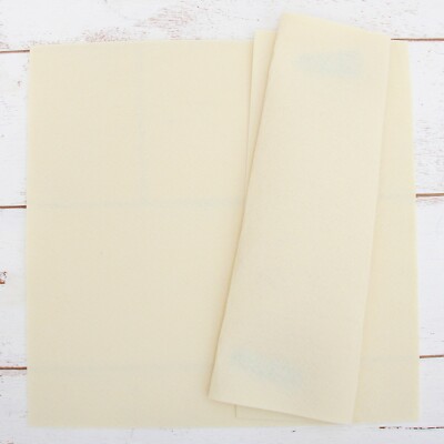 Premium Felt Individual Sheets - 12'' x 12'' - 30 Colors - Soft Wool-Like 1.2mm 