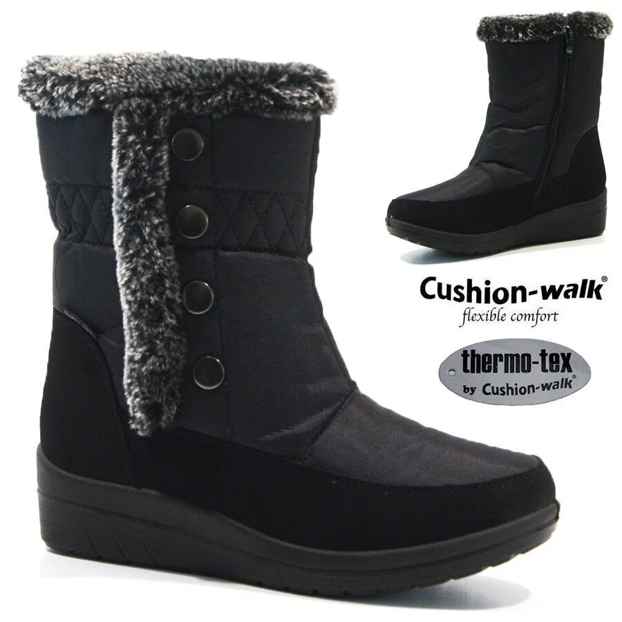 Stivali Termici Da Donna, Antiscivolo, Leggeri, Caldi, In Pelliccia - Foto 11