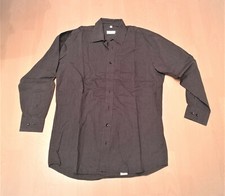 Canda: men's shirt gray stripes size 40 - 15 1/2