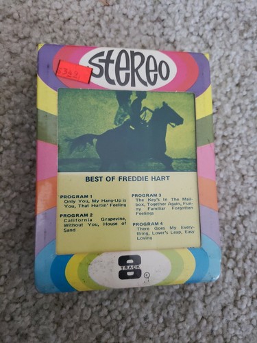 "Rare" Best of Freddie Hart Stereo 8-Track Sealed New - Picture 3 of 5