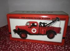 TEXACO 1946 DODGE POWER WAGON TOW TRUCK WRECKER REGULAR EDITION #23 in Series D
