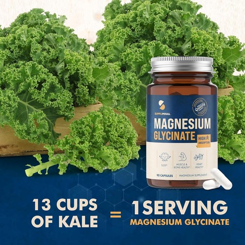 MAGNESIUM GLYCINATE CAPSULES 833MG – CHEALTED MAGNESIUM GLYCINATE SUPPLEMENT - Picture 7 of 8