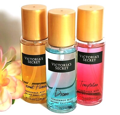 Victoria secret Lot of 3 Mist Sprays Dream Temptation