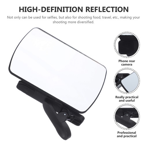 Mobile Phone Reflex Camera Clip Travel Back Mirror Reflection for - 第 5/12 張圖片