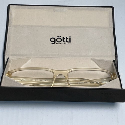 Gotti + Niederer Charley TRP Glasses Frame 60-17-145mm Germany & Hard CASE - Picture 6 of 10