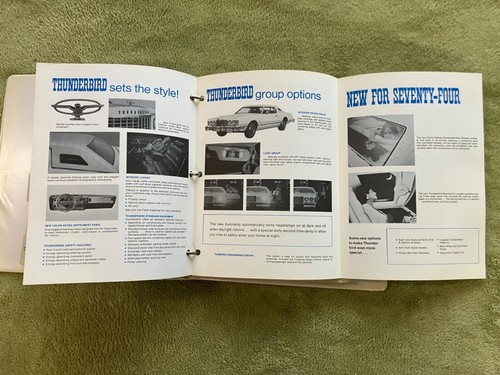 Ford 1974 Car Facts Organizer (dealer book) - Picture 7 of 8