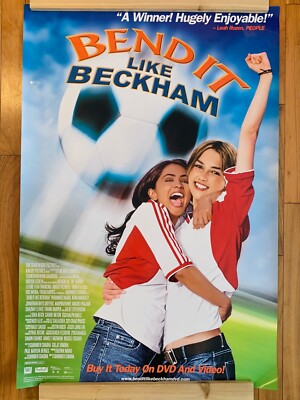 (2002) Original BEND IT LIKE BECKHAM Video Release Promotional Poster