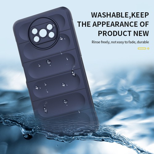 Funda Carcasa Suave Antideslizante Antideslizante Antigolpes Sensación Recubrimiento Lujo para Xiaomi POCO X3 NFC Pro - Imagen 6 de 22