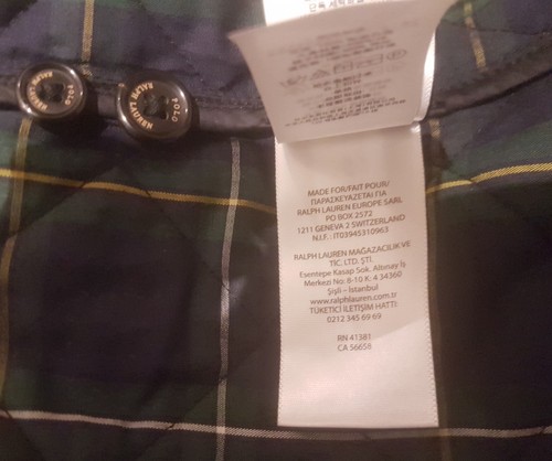 Polo Black 2xl Wow Only Great Genuine Jacket Lauren Mens 00 Coat Ralph £88 qWpOT6rqw