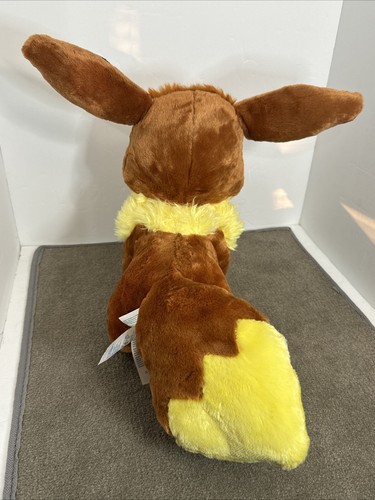 BAB Build A Bear Pokemon Eevee Plush Stuffed Animal w/ PJs 19” No Sound 2020 - Picture 10 of 12