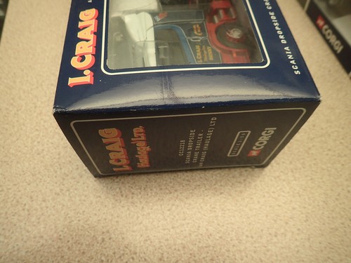 Corgi 1:50 CC12218 Scania Dropside Crane Trailer Ian Craig Ltd Undisplayed #2600 - Picture 15 of 17