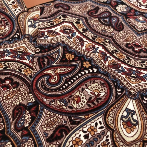 American Rag Spring Tunic 1X Boho Paisley V-neck Flowy Mini Dress 3/4 Sleeve NEW - Picture 6 of 15