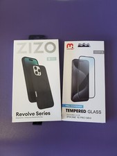 iPhone 16 Pro Max Case With Screen Protector Combo KickStand ZIZO Best Quality 