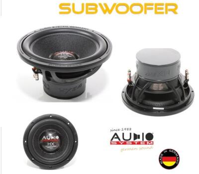Audio System HX08 EVO HIGH-END Subwoofer HX-SERIES 20Cm (8 ) Woofer