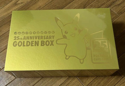 Pokemon Card Game 25th Anniversary Golden Box Japan Limited Pokemon Card Game 25th Anniversary Golden Box Japan Limited