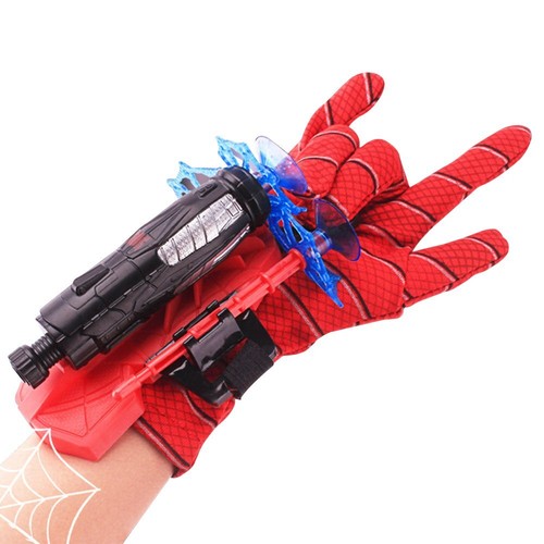 LaunchV$ Toy + FREE Spiderman Costume Gloves Spider-Man Web Shooter Dart Blaster - Picture 10 of 10