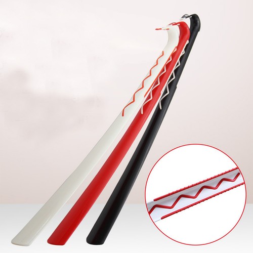 2pcs Long Handled Shoe Horn Plastic Shoehorn Shoe Remover Mobility Aid Easy Grip - Picture 7 of 15