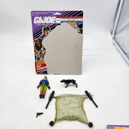 Mutt & Junkyard V3 fast komplett mit Cardback G.I. Joe 1992 Hasbro Vintage Figur