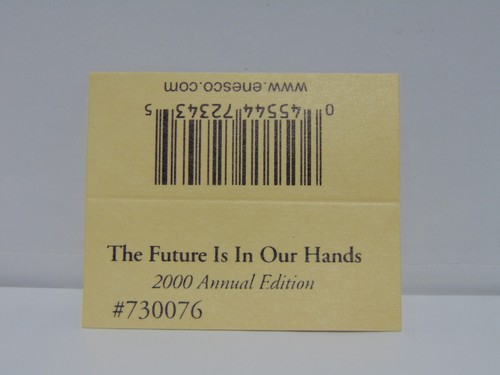 Precious Moments The Future Is In Our Hands Ornament 730076 2000 Box - Picture 7 of 8