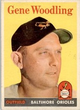 1958 Topps 398 Gene Woodling VG-EX #D280827