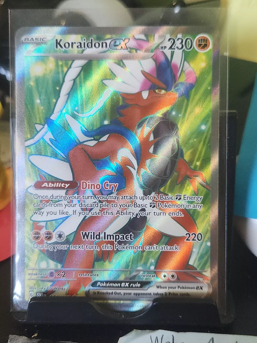 Koraidon ex - 231/198 - Full Art Secret Rare