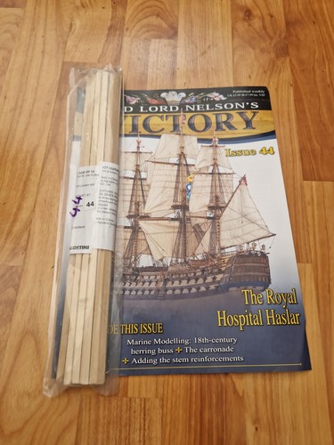 1/84 DEAGOSTINI BUILD LORD NELSON'S HMS VICTORY MODEL SHIP ISSUE 44 INC PART