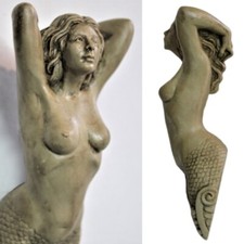 MASCARON de PROA SIRENA EROTIC MINIATURA FIGUREHEAD SHIP BUST SEA BOAT SAILBOAT