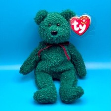 TY Beanie Baby - 2001 HOLIDAY TEDDY 8.5 inch 