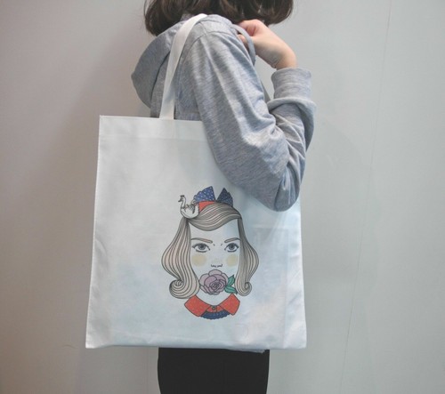 20 pezzi 38x40 cm bianco sublimazione non tessuto shopping bag fai da te pressa termica - Foto 3 di 6