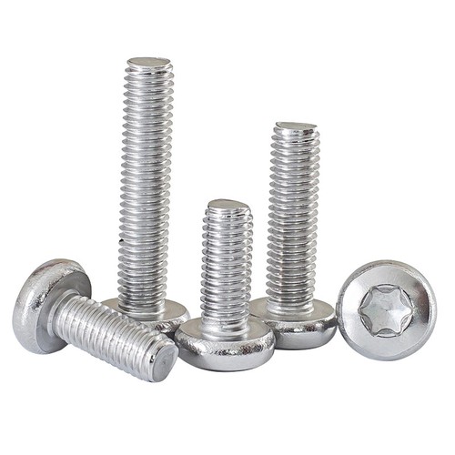 Tornillos Torx M5 M6 M8 A2 Acero Inoxidable Estrella Torx Cabeza Pan Máquina Tornillos - Imagen 8 de 35