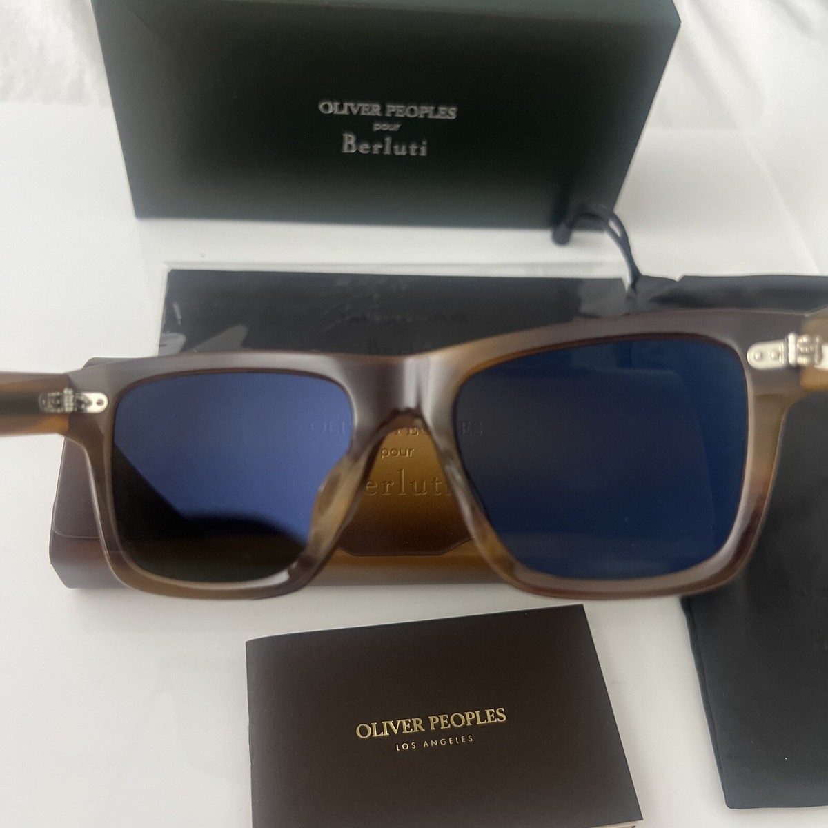 Oliver Peoples X Berluti NWT Galleria OV8016S 159552 Sunglasses 