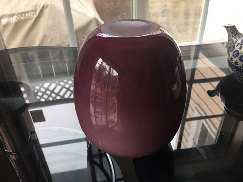 VINTAGE TANGO VASE AMETHYST ART GLASS VASE - Picture 6 of 8