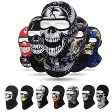 Motorcycle Breathable Skull Face Mask Outdoor Cycling UV Protection Balaclava US