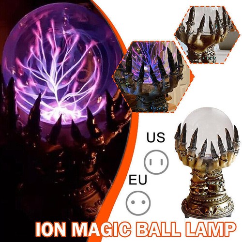 Wahrsager Kugel Magie Hexe Glaskugel Göttlich Kugel mit Halter Deko Halloween - Bild 6 von 6