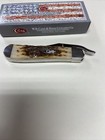 CASE XX #00260 AMBER BONE PEACH SEED JIG RUSSLOCK SS — photo 5