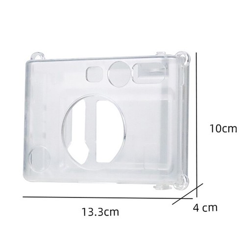 Transparent Camera Case for Instax mini EVO Crystal PVC Protective Cover Pou _aa - Imagen 6 de 8