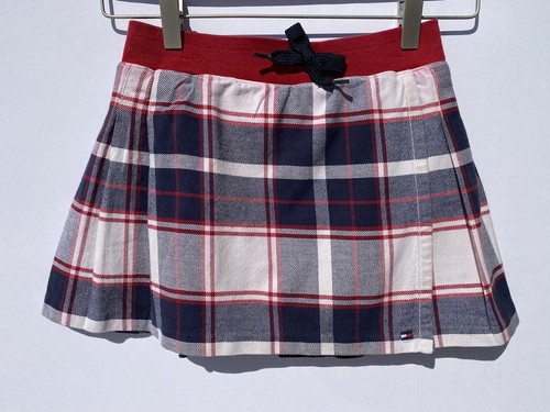 Tommy Hilfiger Multicolor Plaid Skirt / Skort Adjustable Waist 5 - Picture 1 of 10