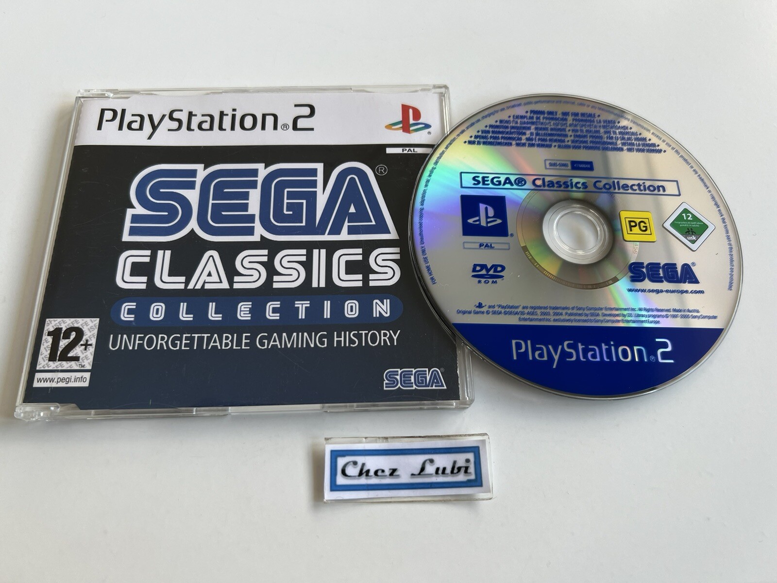 SEGA Classics Collection (OutRun, Golden Axe…) - Promo Press - Sony PS2 - PAL