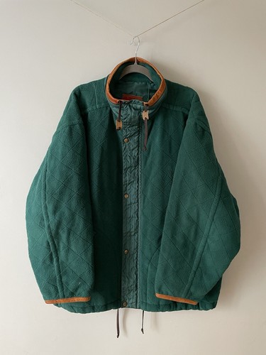 Vintage Killy Fleece Mountain Jacket Green Size XL Outdoors Walking Trekking