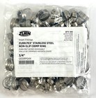 Zurn Crimp Ring Stainless Steel Non-Slip PEX 3/4 inch 100-Pack QSSRPG4X