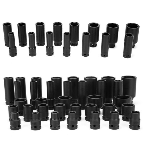 35Pcs 8-32Mm 1/2" Drive Deep Impact Socket Set Heavy Metric Garage Workshop Tool - Picture 11 of 12