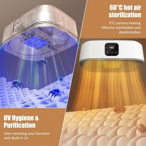 Promotional Products- Portable Clothes Dryer,600W Mini Laundry Dryers With Remot - Picture 5 of 7