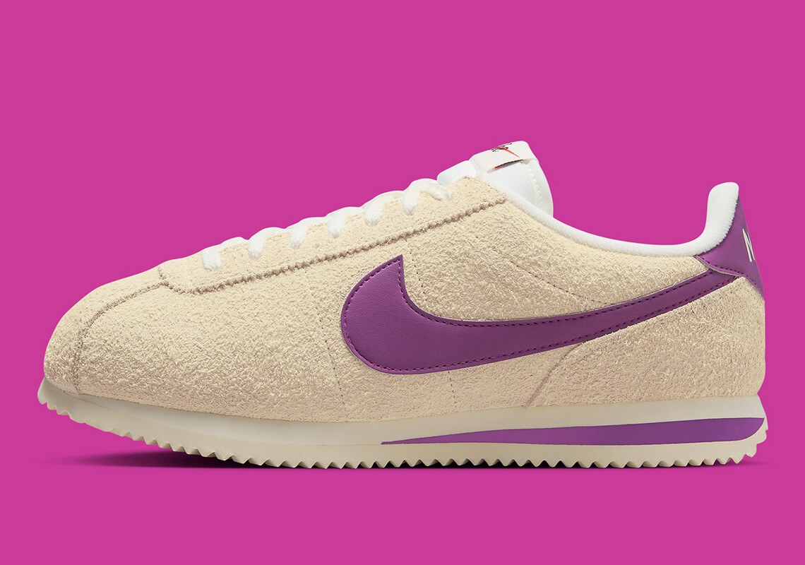 Женские кроссовки Nike Cortez с кокосовым молоком Viotech из муслина цвета фуксии FJ2530-100 sz 9