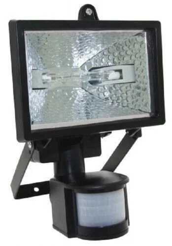 500W HALOGEN LIGHT WITH SENSOR SECURITY OUTDOOR GARDEN ALERT PIR FLOODLIGHT NEW - Image 3 of 4