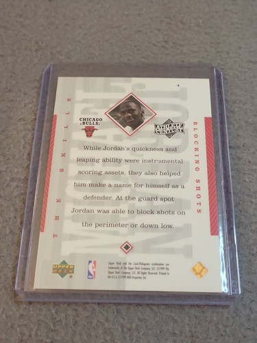 1999-00 Upper Deck Athlete of the Century #4 MICHAEL JORDAN - Picture 6 of 6