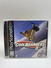 CIB Cool Boarders 3 (Sony PlayStation 1 PS1, 1998) Complete *TESTED* Black Label